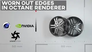 Cinema 4D | Octane Render | Worn Out Edges Tutorial