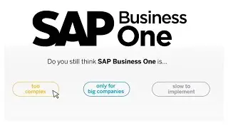 SAP Business One Myths