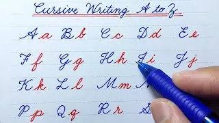 Cursive writing a to z | Cursive abcd | Cursive handwriting practice abcd | Cursive letters abcd