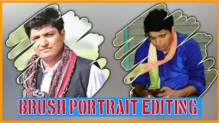 Brush Portrait Editing || Pixellab Editing Tutorial || Photo Editing 2021
