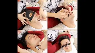 PAMPERING MY BOYFRIEND WITH A FACIAL!! *HE LOVED IT*