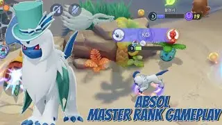 Absol Master Rank Gameplay | Pokémon Unite |