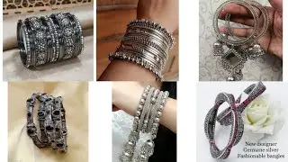 oxidised silver bangles with price//oxidised jewellery//link in description