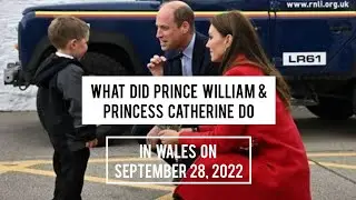 The New Prince & Princess of Wales visited Wales!