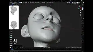 Sculpt a Stylized Head in Blender 3d 