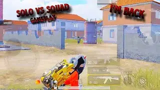 SOLO VS SQUAD INTENSE GAMEPLAY ⚡ BGMI NEW UPDATE ||