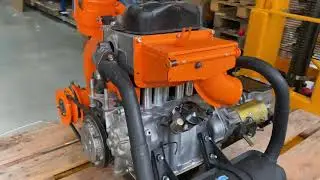 Fiat 500, 600cc engine.