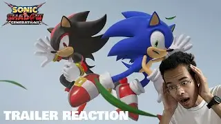 SHADOW?!? | Sonic X Shadow Generations Trailer REACTION