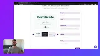 Introducing: Free PDF certificate generator powered by Placid