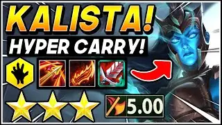 *KALISTA ⭐⭐⭐ STRONK!* - TFT SET 5 BEST Ranked Comp I Teamfight Tactics Strategy Guide 11.11 Patch