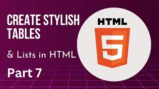 Detailed Tutorial  HTML Table Padding & Spacing   HTML Lists