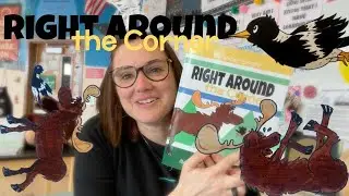 Right Around the Corner, By Amber Bright, Illustrated By Kayden Bright
