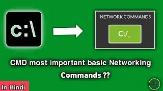 5 CMD most important basic Networking commands | cmd commands | command prompt,windows,windows cmd?