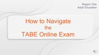 How to Navigate the TABE Online Exam