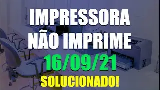 IMPRESSORA COMPARTILHADA NÃO IMPRIME | ERRO 0X0000011B | APÓS UPDATE KB5005565