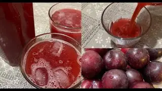 Aloo Bukhara Sharbat│Refreshing Plum Juice│Perfect For Summer!