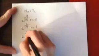 convert from decimal to binary second example