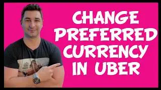 How to Change Preferred Currency for Uber Rides (Uber App Tutorial)