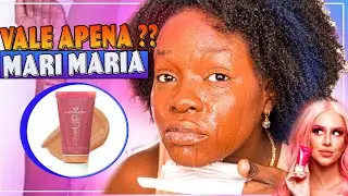 TESTEI a NOVA BASE  COVER UP da MARI MARIA - PELE NEGRA - Juliana Luziê