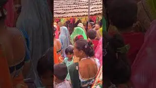 आदिवासी संस्कृति गाव की शादी भंडोई (नवी वसाहत) #song #dance