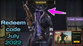 New July 3 Working Redeem code 2022 | codm Redeem code 2022 | cod mobile Redeem code July 2022