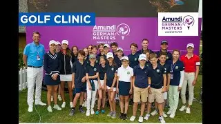 Esther Henseleit, Marta Martin and Harang Lee stage golf clinic in Germany inspiring next generation