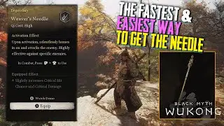 Where to find the Weaver's Needle Vessel Location (Easiest & Fastest Path) Black Myth Wukong 2024