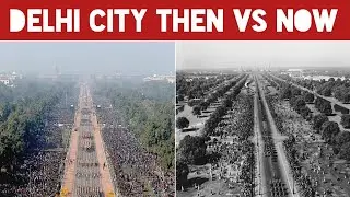 Delhi City in 1800 &1900 and Now || Delhi City Then vs Now || Welcome India