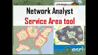 Network Analyst - Service Areas tool | #Software_School | Tutorial 66