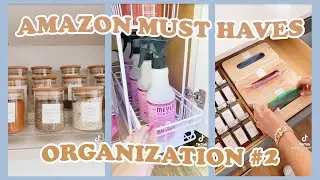 AMAZON MUST HAVES 🧺 Organization Tips ~ Part 2 | tiktok made me buy it