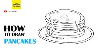 How to Draw Pancakes