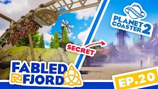 Fabled Fjord: Dumb Mistakes & a TOP SECRET Ending! | Planet Coaster 2 | Ep. 20