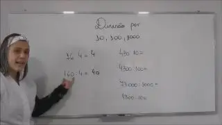 divisão por 10, 100,1000
