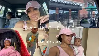 Day In The Life | New Mom Of 2 Postpartum | Target + Starbucks Run