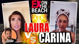 Jetzt schießt Carina gegen Laura und andersrum !!! 😂 Ex on the beach 2023