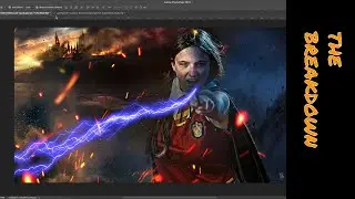 Making of Hogwarts Photoshoot Magic Wand Fight Image
