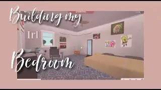 Building my IRL room in bloxburg || Roblox Bloxburg