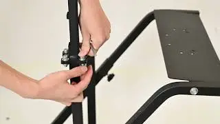 Dardoo Racing Simulator Cockpit with Seat and Monitor Stand Fits for Logitech , Thrustmaster