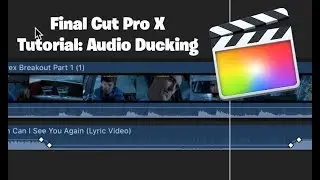 Audio Ducking in Final Cut Pro