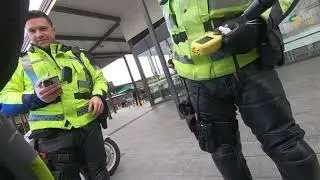 Pulled over by Australian Victoria Motorcycle Police