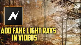How to Make Fake Light Rays in videos | Node video editing tutorial | Malayalam | Sadiqtalks