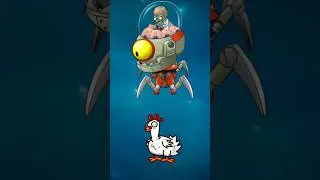 Во сколько раз зомбот из будущего прочнее курицы в Plants vs. Zombies 2?