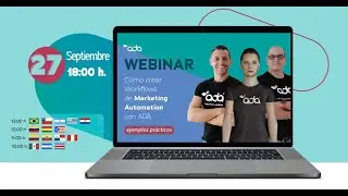 Webinar: Marketing Automation ADA (ejemplos prácticos) -  27 de septiembre de 2022