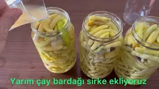 👉▶️KOLAY TURŞU TARİFİ YAPMAYAN KALMASIN PİCKLE RECİPE