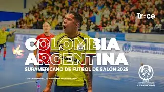 🔴 EN VIVO | Colombia vs Argentina | Suramericano de Selecciones Fútbol de Salón 2025 | Canal Trece