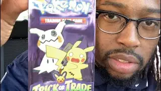Opening My Third Pack of the Pokémon Trick or Trade Booster Pack Set 2023