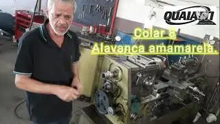Como fazer rosca com passo de 1,75 no torno P400/S400.