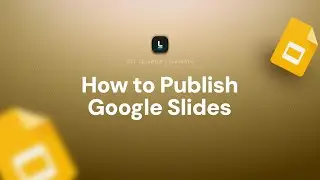 How to Publish Google Slides | Share View-Only Presentations Online