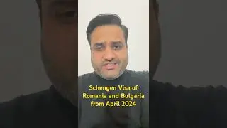 Romania and Bulgaria to start giving Schengen Visas from April 2024.  #schengenvisaromania