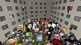Too Much Nico's Nextbots in Liminal Hotel !!!